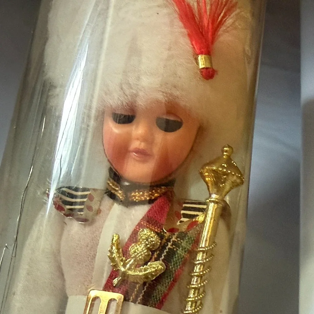 Vintage‎ Royal Scots Doll with White Bearskin 6.5